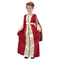 Extra Large Red Girls Regal Princess Costume