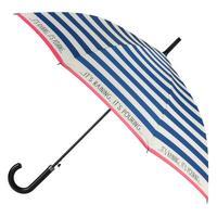 EXCLUSIVE totes Slim Auto Walker Umbrella Nautical