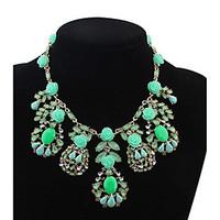 exotic multicolor turkish necklaces acrylic womens bohemian beach pend ...