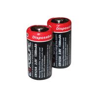 Exposure RCR123 Disposable Batteries