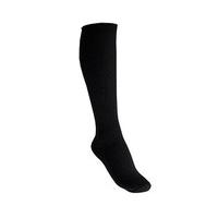 Extra-long Merino Socks, Black, Wool