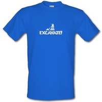 Excavate male t-shirt.