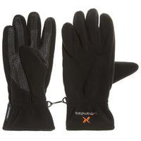 extremities sticky windy gloves black black