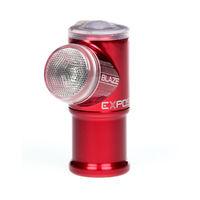 exposure blaze rear rechargeable light with usb charge cabl rear light ...