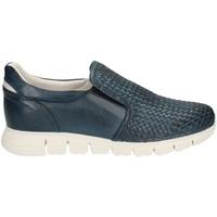 Exton 339 Slip-on Man Blue men\'s Slip-ons (Shoes) in blue