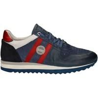 exton 555 sneakers man blue mens shoes trainers in blue
