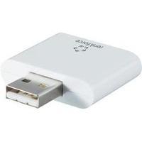 External memory card reader USB 2.0 Renkforce CR20e-K White