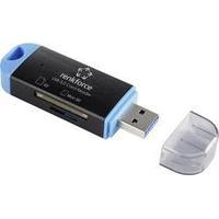 External memory card reader USB 3.0 Renkforce CR27E Black