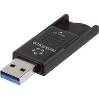 External memory card reader USB 3.0 Renkforce Black