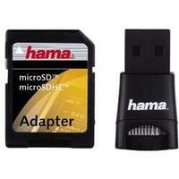 External memory card reader USB 2.0 Hama 91047 Black
