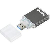 External memory card reader USB 3.0 Hama 124024 Anthracite