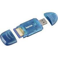 External memory card reader USB 2.0 Hama 114730 Blue