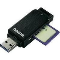 External memory card reader USB 3.0 Hama Black