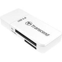 External memory card reader USB 3.0 Transcend RDF5W White