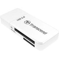 external memory card reader usb 30 transcend rdf5w white