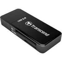External memory card reader USB 2.0 Transcend RDP5 Black