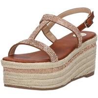 Exé Shoes Genova-173 Sandals women\'s Espadrilles / Casual Shoes in brown