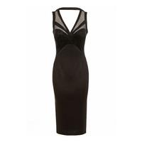 Explosion London Bodycon Bandage Dress in Black