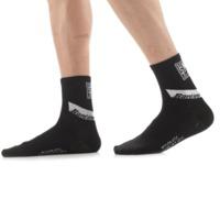 Extra Large Extra Extra Large Black Santini Primaloft Winter Medium Profile Sock