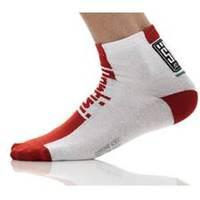 Extra Small Small Red Santini Zest Summer Standard Profile Socks
