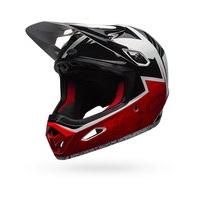 Extra Extra Large Black/red/white Bell Transfer 9 Mtb Face Helmet