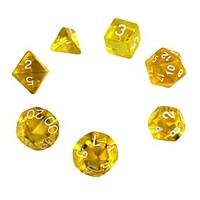 Exquisite Polyhedral Acrylic Dice (7 PCS)