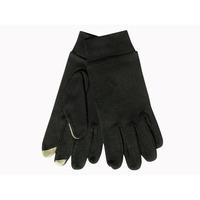 extremities merino touch liner glove black size medium