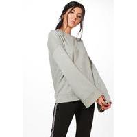 Extreme Oversized Drop Arm Sweater - sage