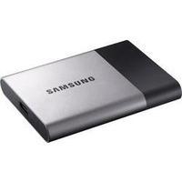 External SSD hard drive 2 TB Samsung Portable T3 Silver-black USB-C USB 3.1