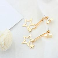 Exaggerated Personality Earrings Star Drop Earrings