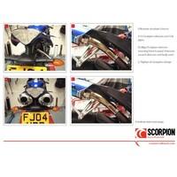 EYA69CEO - Scorpion Factory Carbon Oval Exhaust - Yamaha YZF 1000 R1 04-06