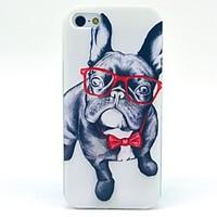 Eye Dog Pattern TPU Soft Case for iPhone 5/5S