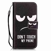Eyes Pattern Material PU Card Holder Leather for iPhone 7 7 Plus 6s 6 Plus SE 5s 5 5C 4S