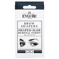 Eylure Brow Shapers Shaped Hair Removal Strips - 12 Applications.