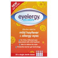 eyelergy hayfever eye drops 20 doses