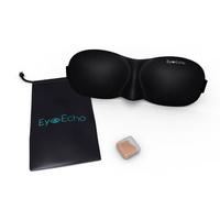 Eye Contour Sleeping Mask with Ear Plugs and Carry Case