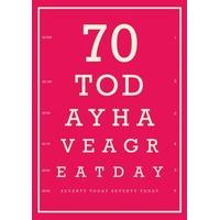 Eye Chart 70th Birthday | 70th Birthday Card | BB1060