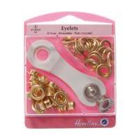 Eyelets Starter Kit Gold 8.7 mm