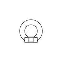 Eye nuts M14 DIN 582 Steel zinc galvanized 10 pc(s) TOOLCRAFT 109441