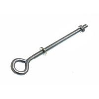 Eye Bolt with Nuts and Washers M6 X 100MM Bzp Weatherproof ( pack of 20 )