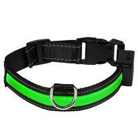 Eyenimal Light Collar USB - Green - Size S: 34 - 45cm neck circumference