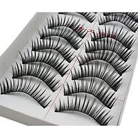 Eyelashes lash Eyelash Lengthens the End of the Eye Volumized / Natural Fiber