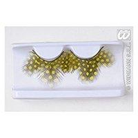 Eyelashes Dotted Feathers 6 Cols Accessory For 70s Fancy Dress
