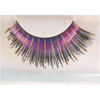 eye lash set holographic pink gold