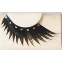 eye lash set rhinestone black