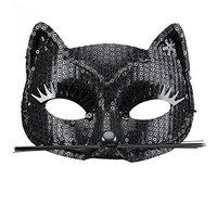 Eyemask With Whiskers Eye Mask For Masquerade Fancy Dress