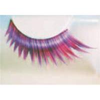 eye lash set fun purple pink