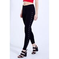 eyelet side detail legging