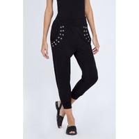 EYELET DETAIL HAREEM PANT