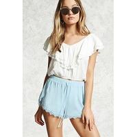 Eyelash Lace Dolphin Shorts